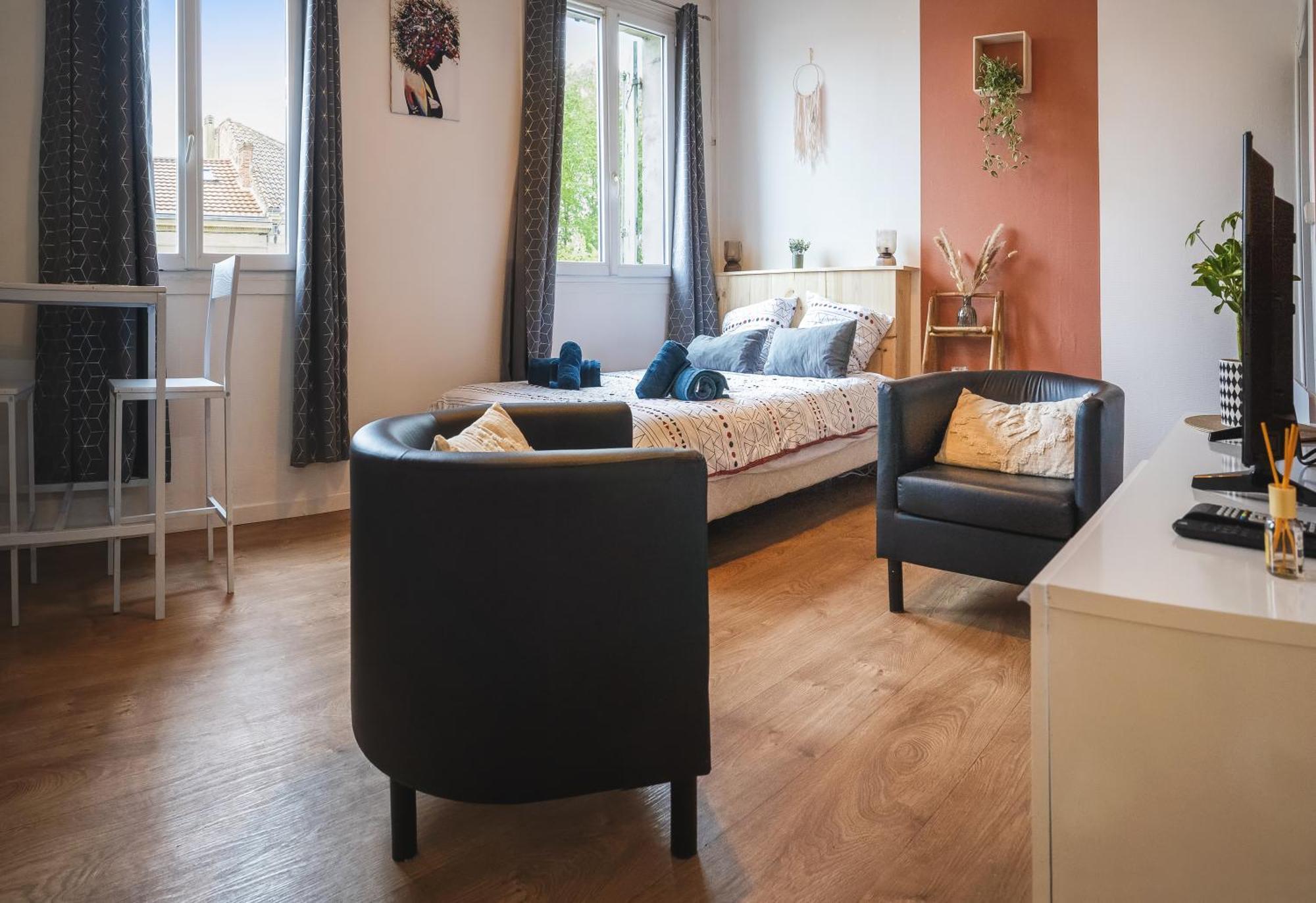 Le Petit Chez Vous - T1 Bergerac -2 Pers公寓 外观 照片